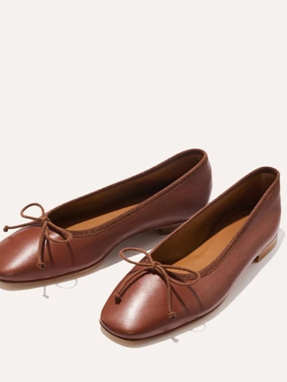 Margaux The Fonteyn in Cognac Nappa, Size 37.5 (US 7.5)